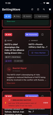 BettingWave screenshot 2