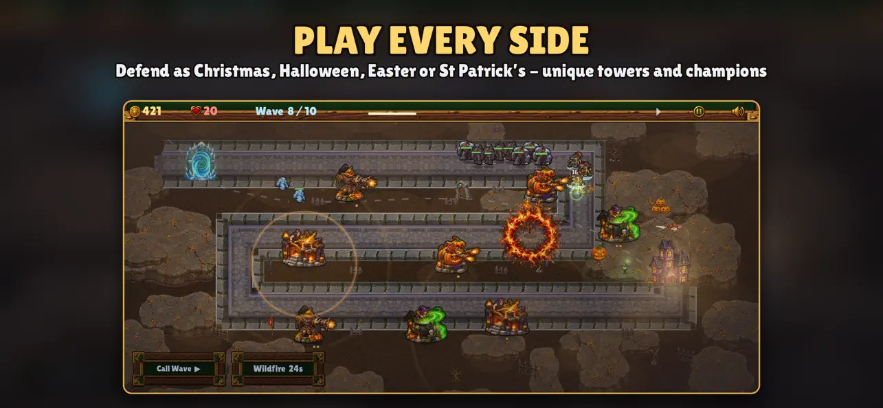 Defend The Holidays gameplay screenshot 4