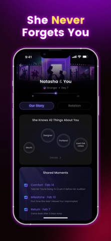 InMe: AI Video Companion iPhone screenshot