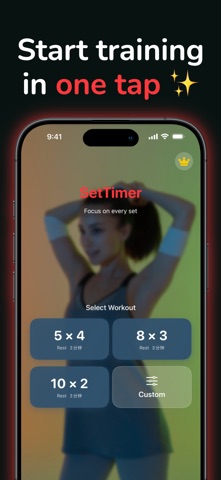Interval Timer & Workout Timer iPhone screenshot