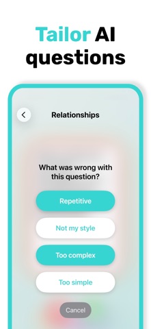 Talkaholic iPhone screenshot