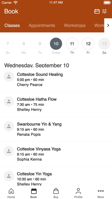 Horizon Yoga app screenshot 2