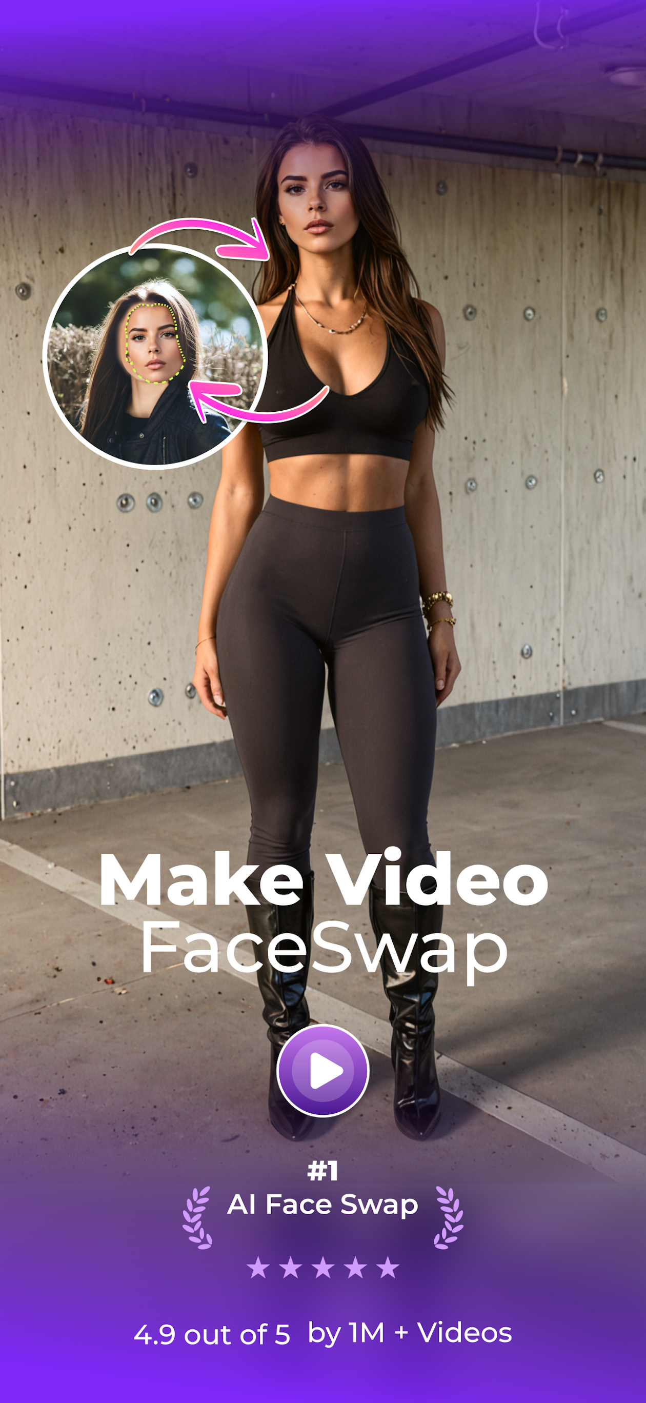AI Face Swap Video Maker-ToVid