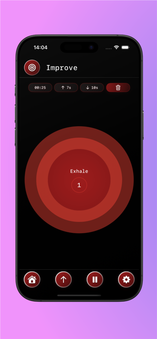 BreatheX – Breathing Exercises Screenshot 4 of 8