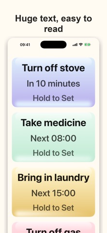 Simple Warm Reminder Screenshot 2 of 3