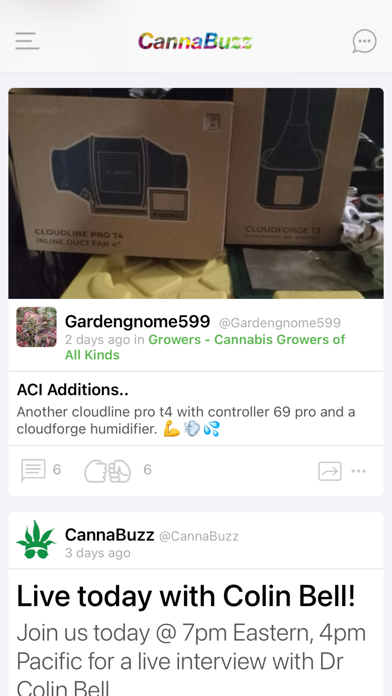 Screenshot 3 of CannaBuzz - Cannabis Social App
