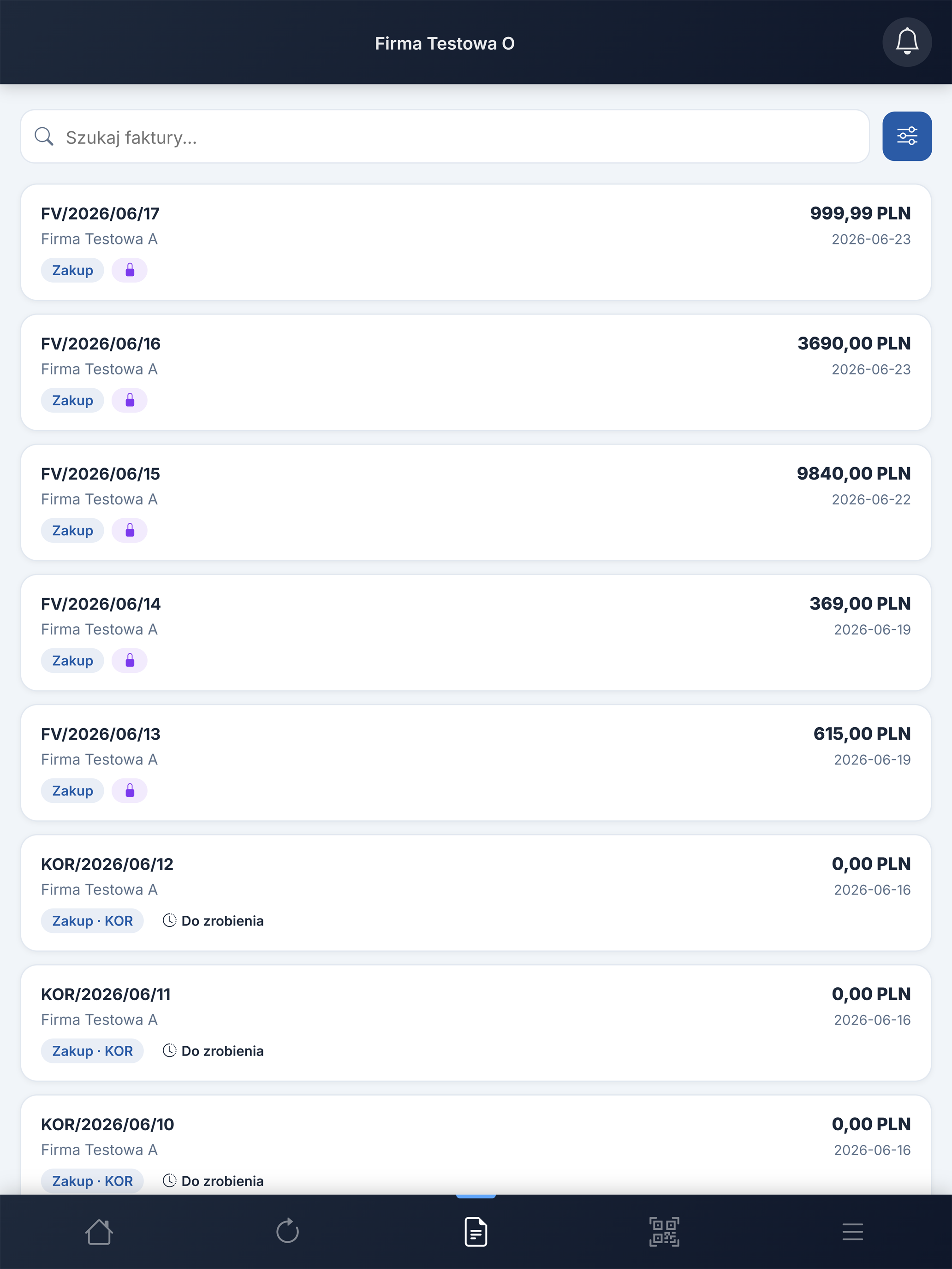 Ewidencja Faktur screenshot 12
