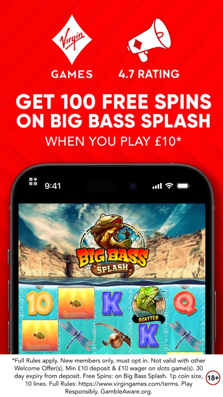 Virgin Games: Real Money Slots screenshot 1