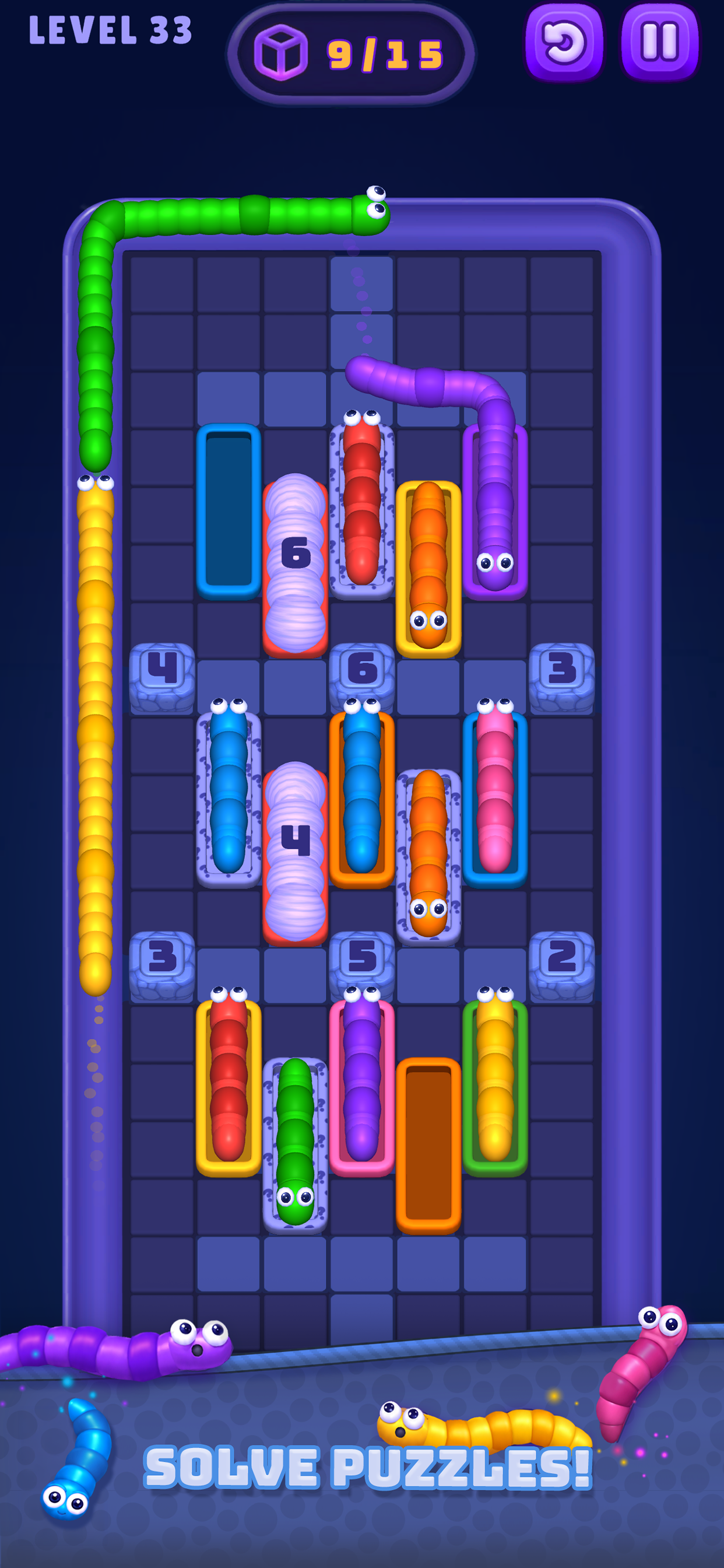 Slither Sort screenshot 4