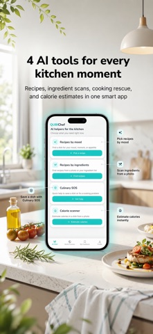 QUBI Chef: AI Recipes screenshot