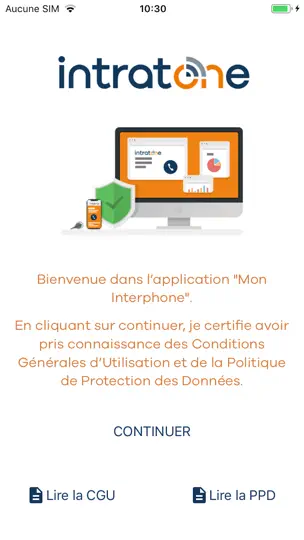 Capture d'écran de My Intratone sur iPhone 1