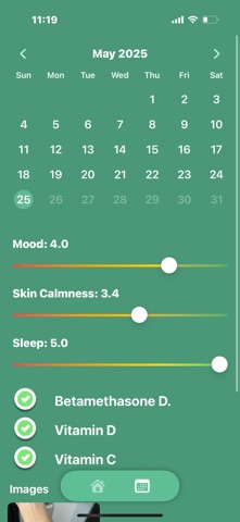 Skin Health Tracker screenshot