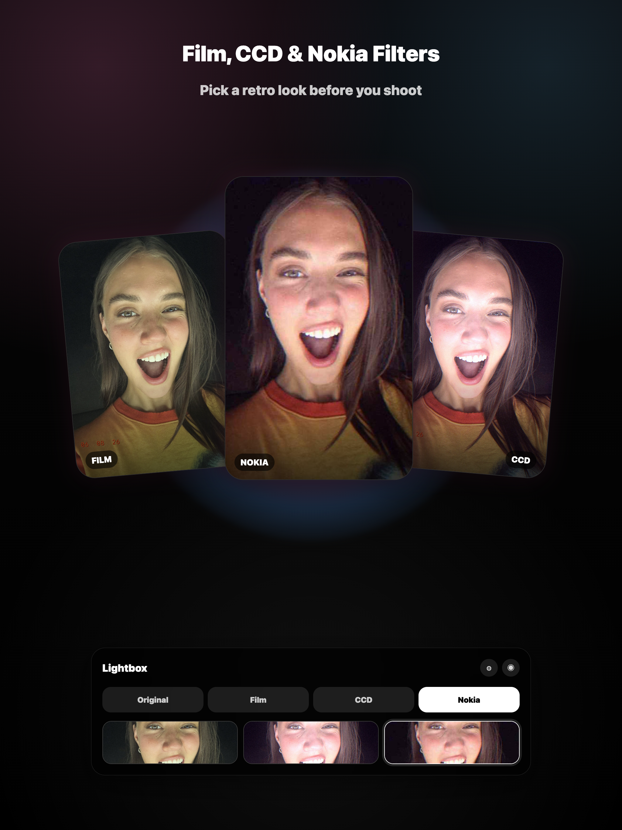 GlowPop: Selfie Glow Camera