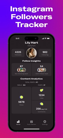 Unfollower: Followers Tracker Screenshot 1 of 4