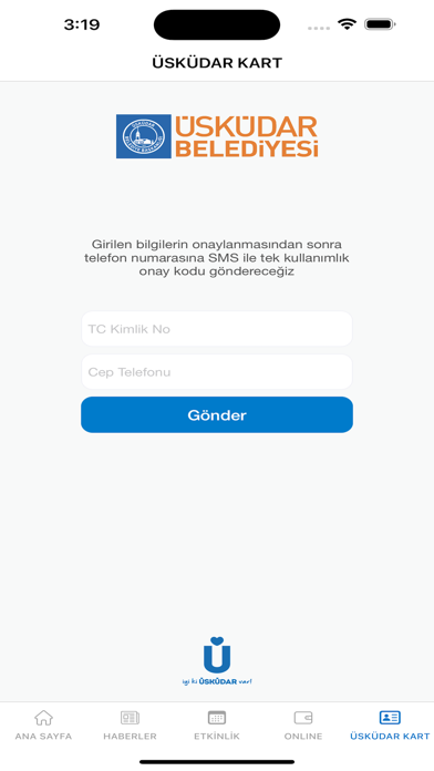 Üsküdar Belediyesi Screenshot