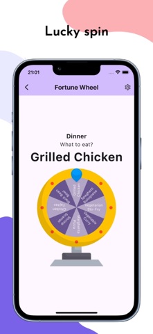 Lucky Spin: simple fun iPhone screenshot