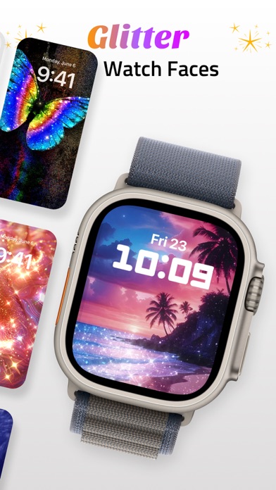 Glitter Wallpapers Lock Screen Screenshot