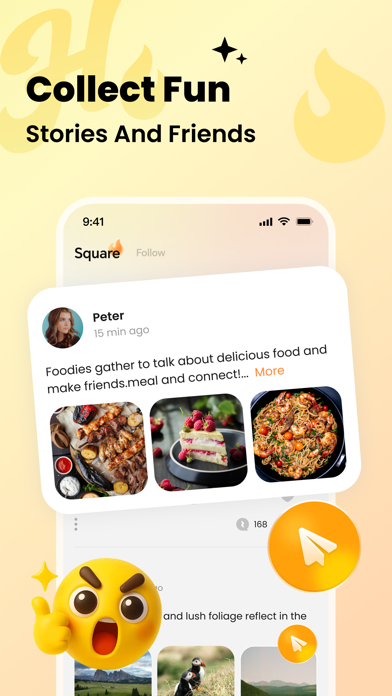 Hola - Voice Chat & Friends iPhone screenshot 5 - Social Networking app