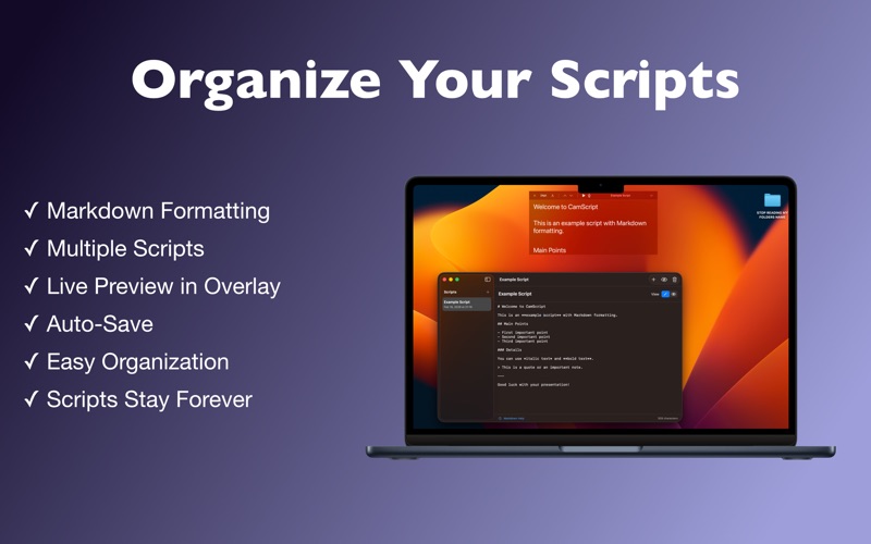 Teleprompter - CamScript screenshot