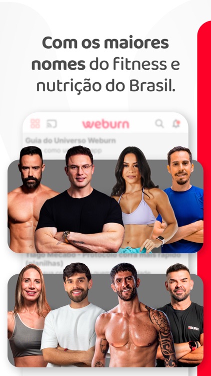 Weburn: Exercício, Yoga, dieta