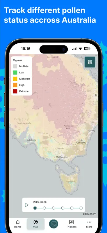 Sydney Pollen Count & Forecast screenshot 5 of 10