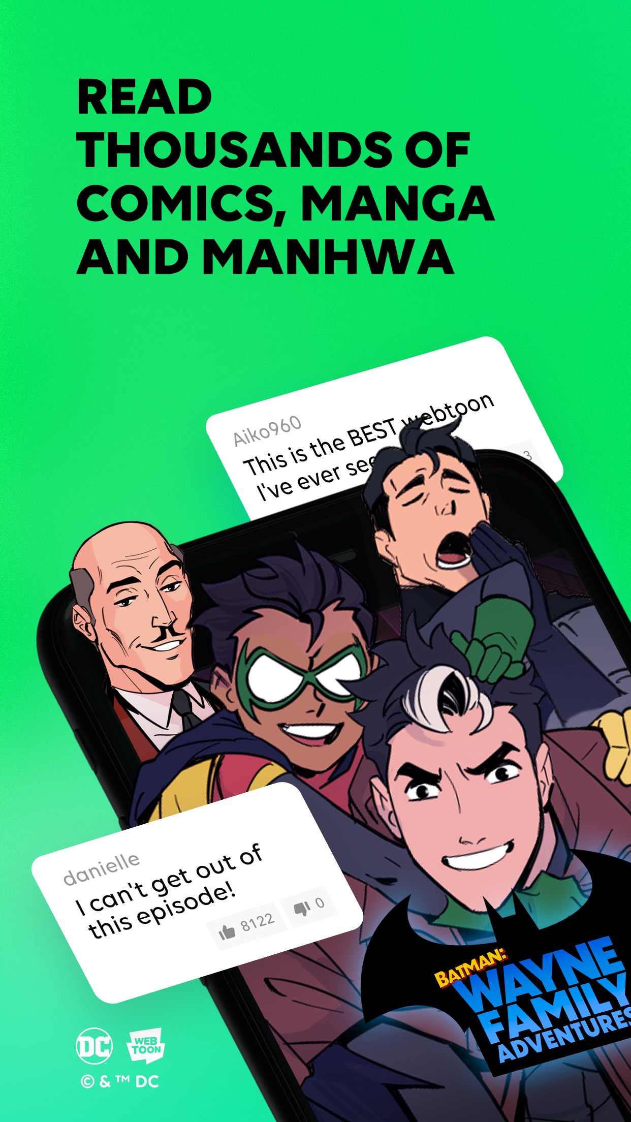 WEBTOON: Manga, Comics, Manhwa screenshot 1