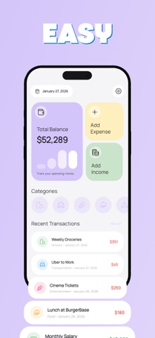 Modo: The Expense Tracker Screenshot 1 of 3