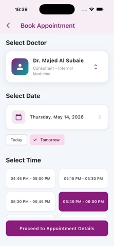 Health-e iPhone screenshot