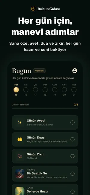Ruhun Gıdası: Kur'an-ı Kerim iPhone screenshot 2