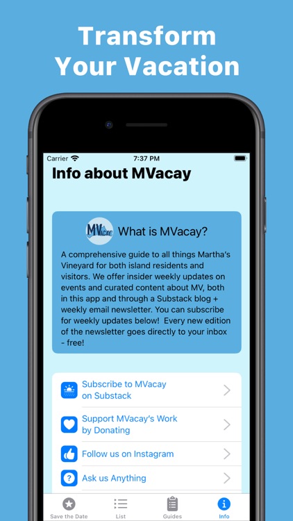 MVacay Events screenshot-3