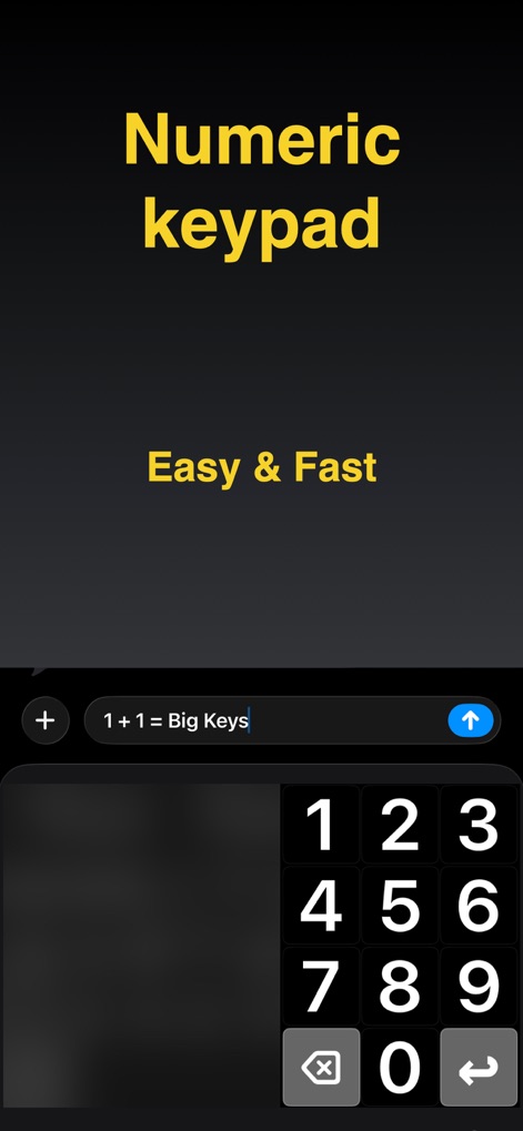 Big Keys Keyboard - 생산성 앱 | MWM