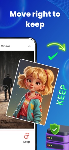 Swipe Photo Storage Cleaner iPhone screenshot