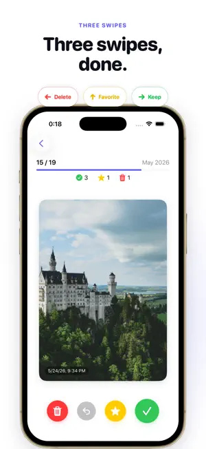 Bloop - Swipe & Clean screenshot 2