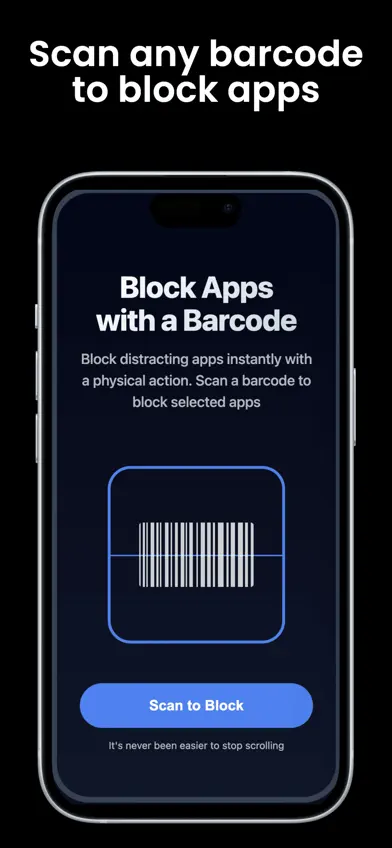 BarBlock: Barcode App Blocker screenshot 2