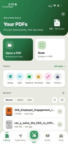 ITR PDF Suite screenshot