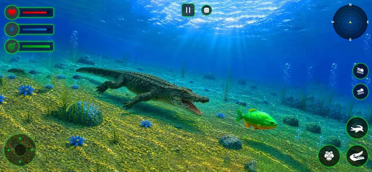 Screenshot #2 pour Crocodile mer monstre survie