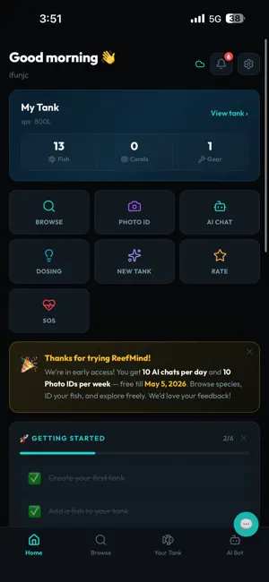 ReefMind screenshot 1