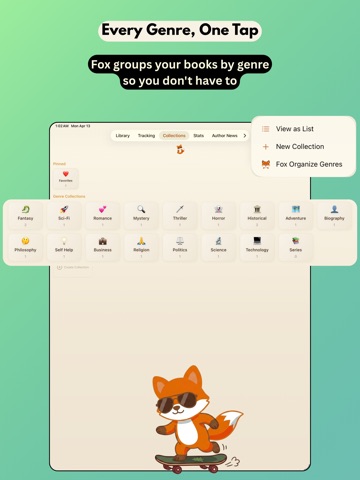 Fox Reader: AI Audiobook Maker iPad screenshot