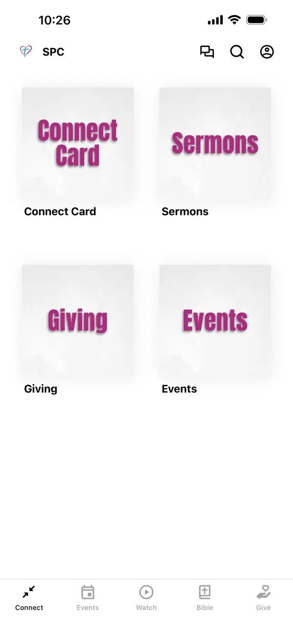 Screenshot #1 pour South Potomac Church App