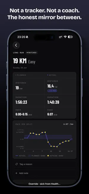 Running Training Plans Reflect screenshot 2