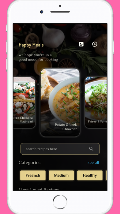 Testy French Recipes Screenshot