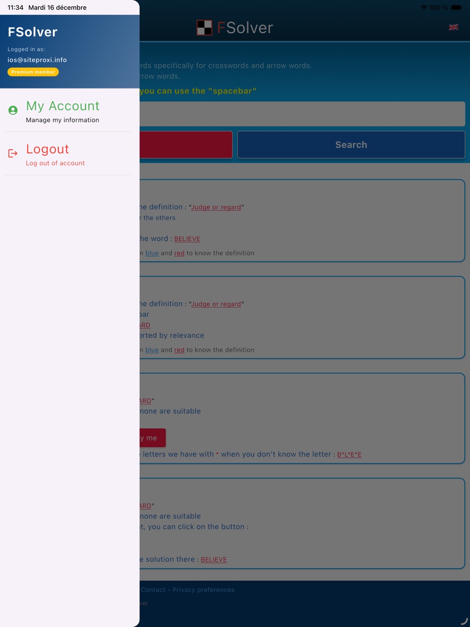 iPad screenshot