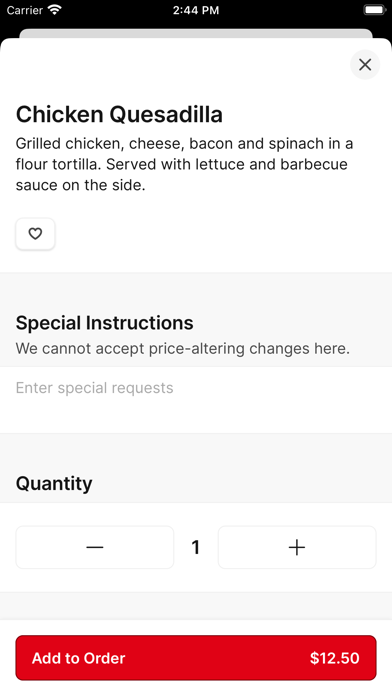 Chefhouse Ohio iPhone screenshot 4 - Food & Drink app