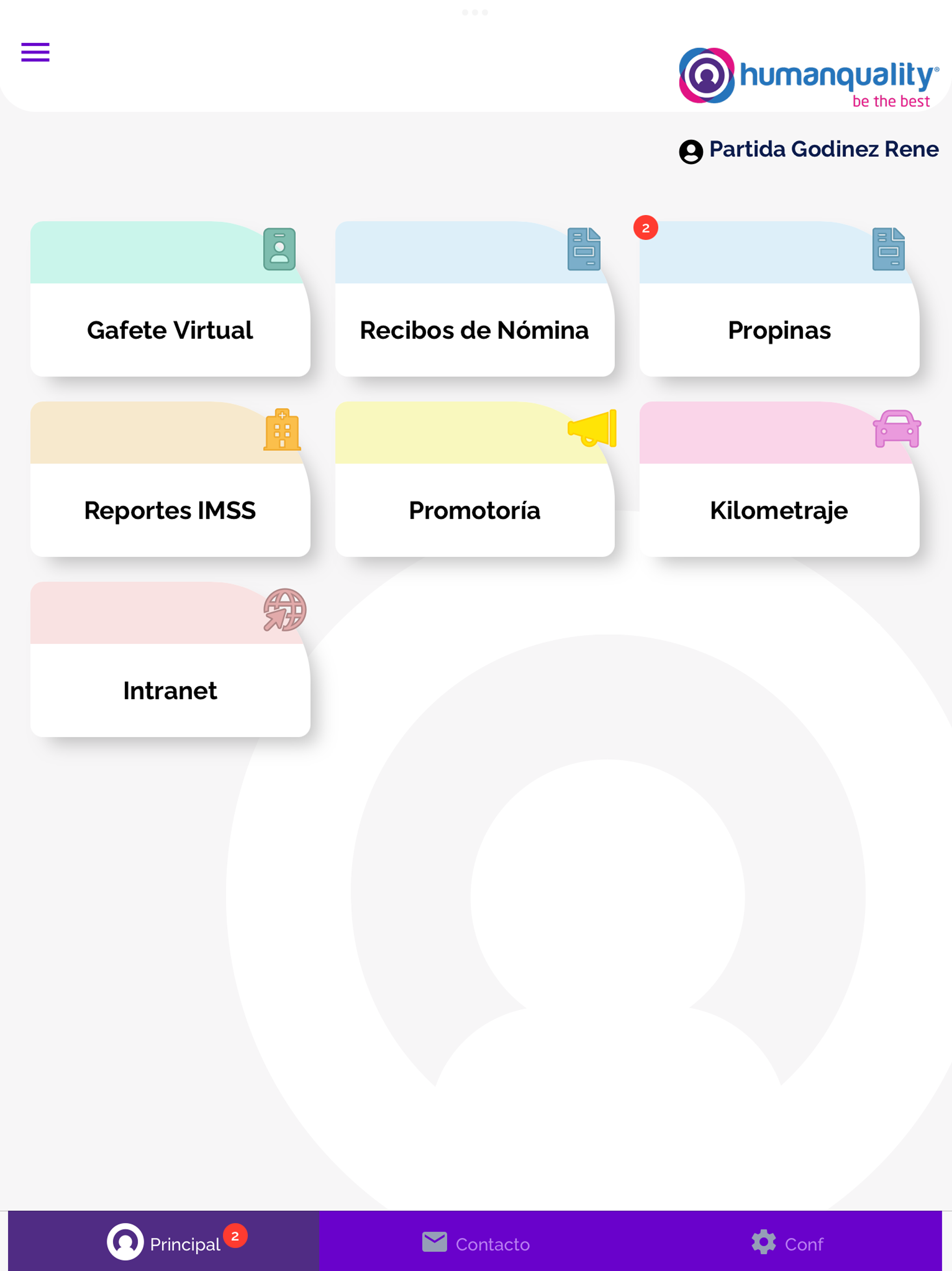 Human Quality intranet