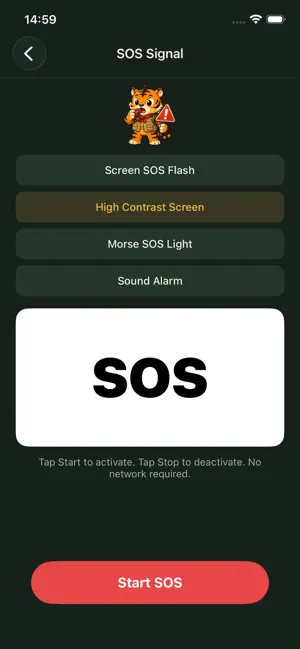 TigerSafetyKit iPhone screenshot 4