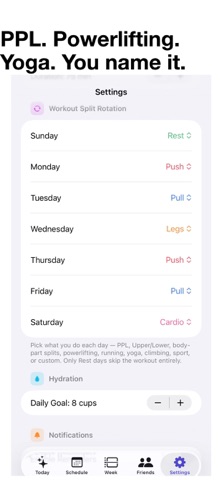 Slotted Schedule iPhone screenshot