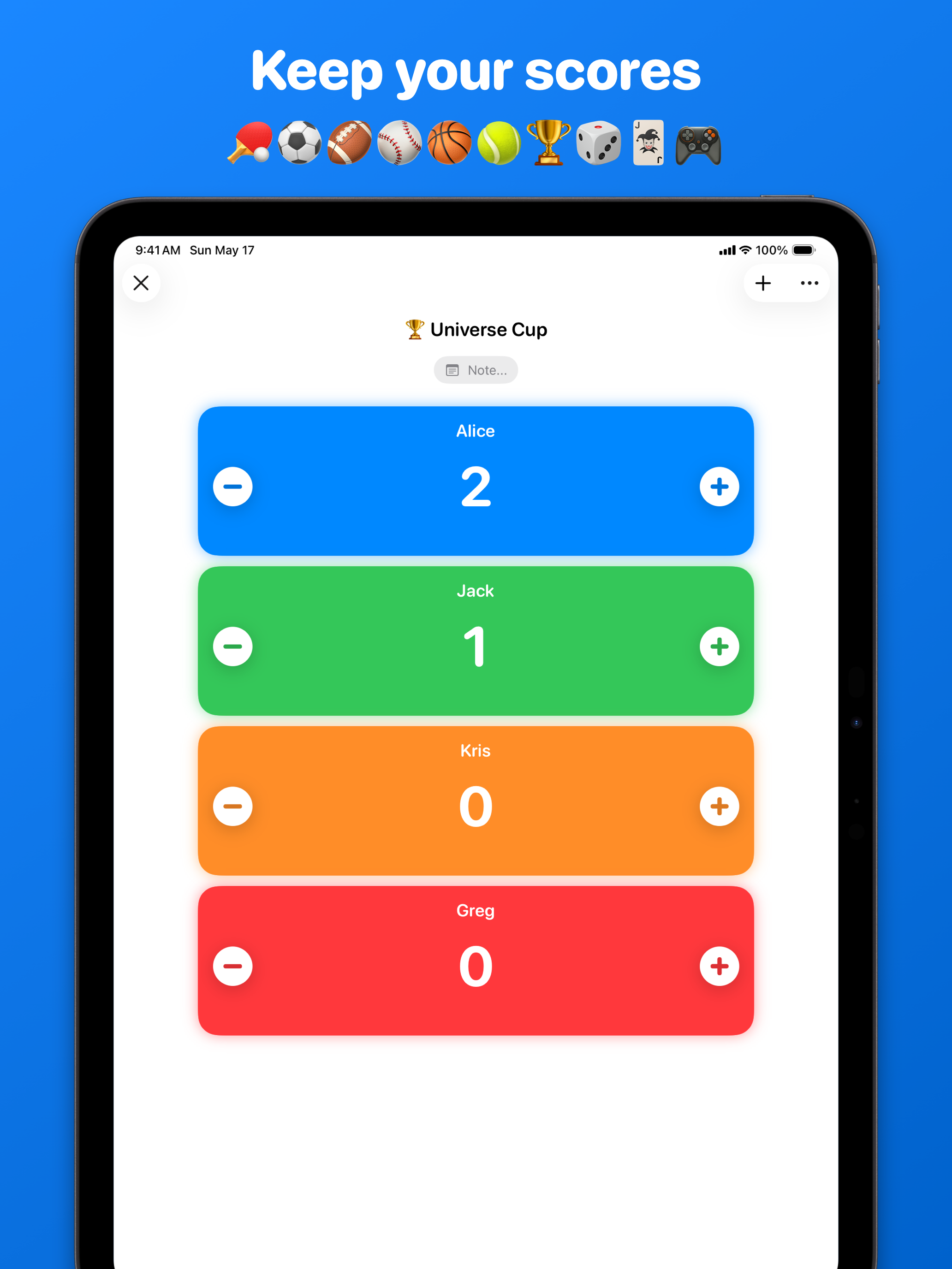 Game Score Keeper: Skoro screenshot 10