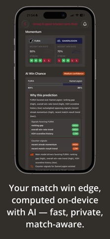 CSLiveStats: CS2 Live Activity screenshot