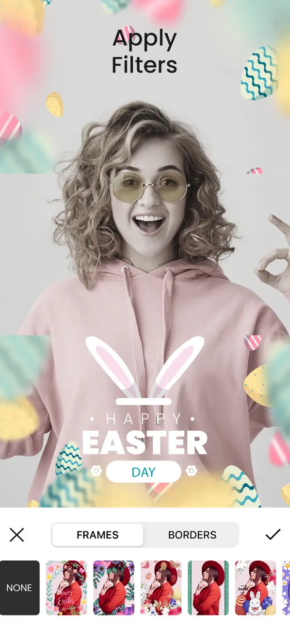 #5. Easter Photo Frames Editor! (iOS) By: Deepak Jalwa