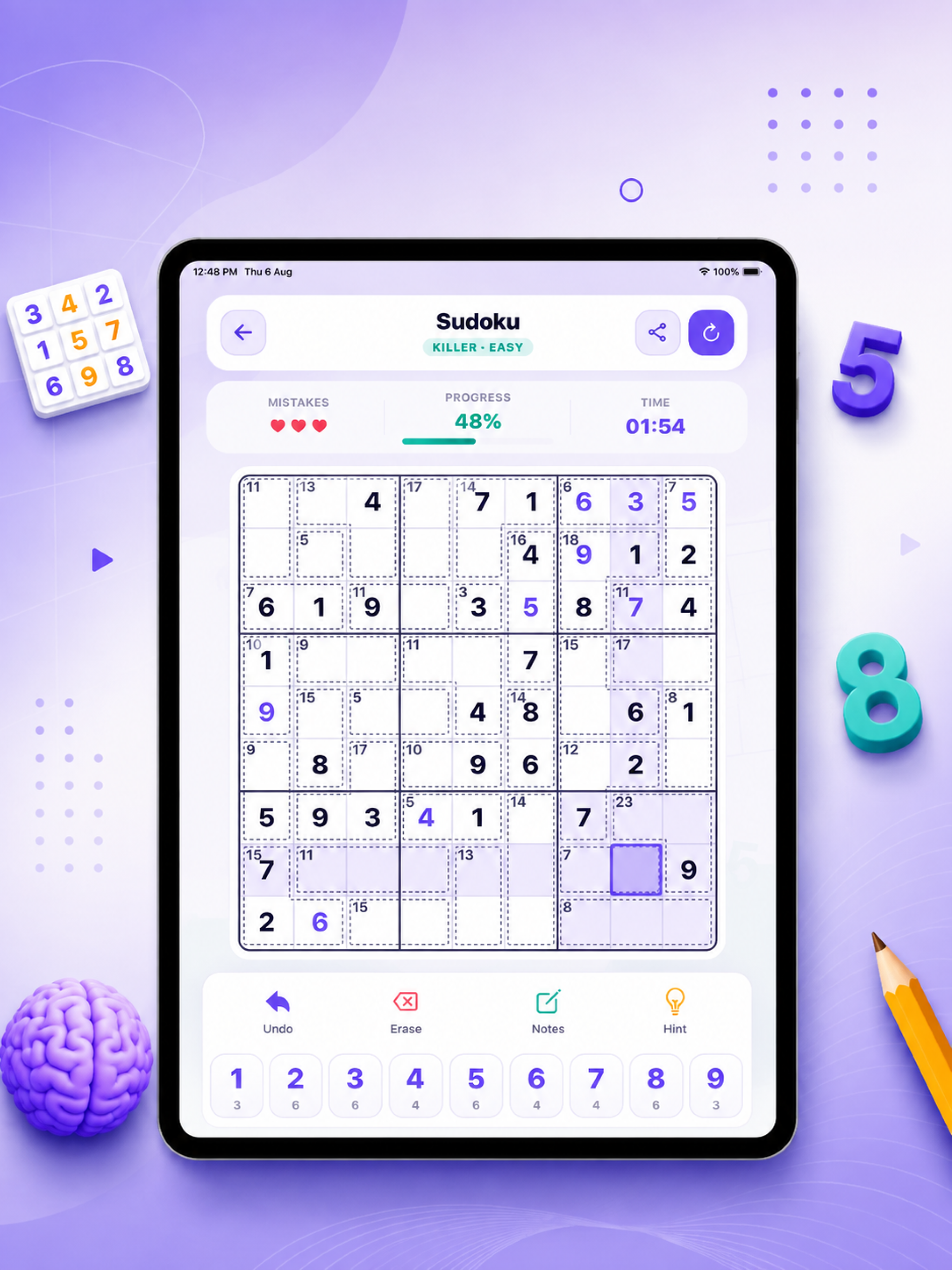 Sudoku - Classic Puzzle Game screenshot 12